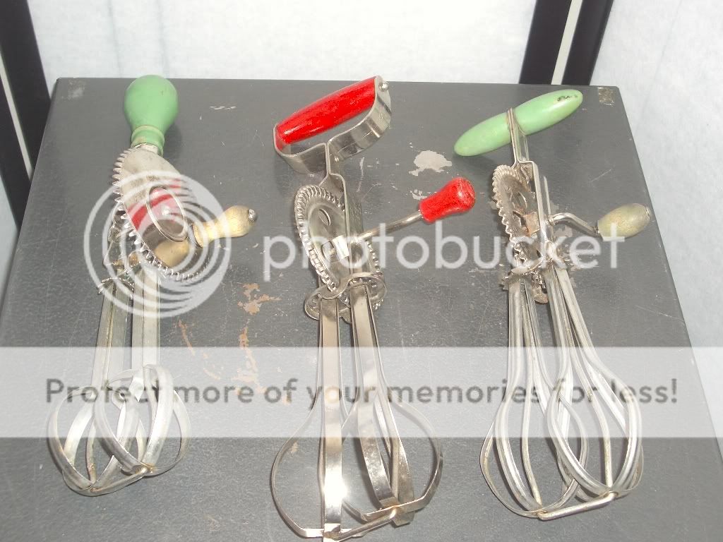 OLD EGG BEATERS HAND MIXERS Mastermix, A&J & Androck  