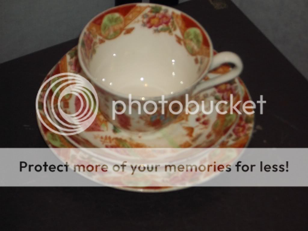 Vintage Royal Stafford Oriental Cup, Saucer & Plate 285  