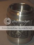 Vintage Metal Norway Souvenir Pewter Cup  