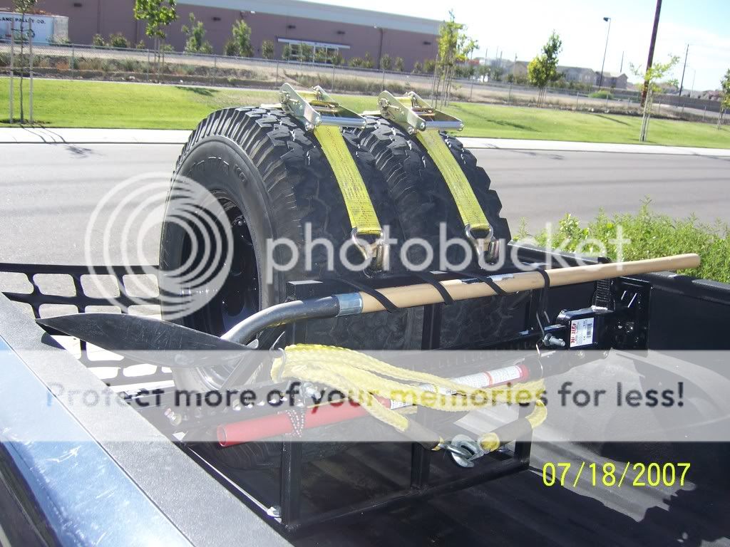Ford ranger prerunner tire carrier #9