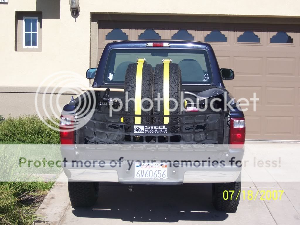 Ford ranger prerunner tire carrier #5