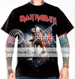 RWE Blog: Iron Maiden T-Shirts - Redesigned Classics for 2010